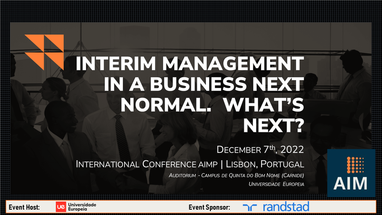 Interim Management in a Business Next Normal